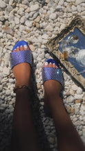 Load and play video in Gallery viewer, Video Of Blue Sandals 
