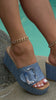 Denim platform on model video