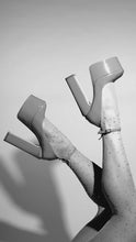 Load and play video in Gallery viewer, Video Of Model Wearing Platfrom Heels
