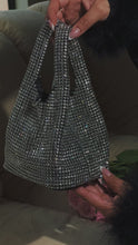 Load and play video in Gallery viewer, rhinestone dinner date bag 
