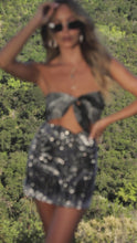 Load and play video in Gallery viewer, Video of Black Embellished Skirt
