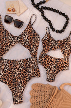 Load image into Gallery viewer, Mini Araya One Piece Swimsuit - Leopard
