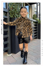 Load image into Gallery viewer, tiger print kid&#39;s coat 
