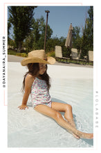 Load image into Gallery viewer, mini kids floral swimsuit 
