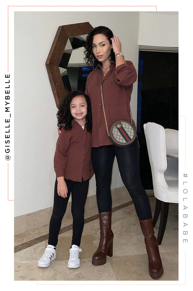 Load image into Gallery viewer, Mommy and Me matching Crinkled Gauze Top
