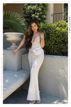 Load image into Gallery viewer, Rivera Knit Maxi Dress - Nude
