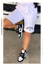 Load image into Gallery viewer, Motivated AF Varsity Short - White
