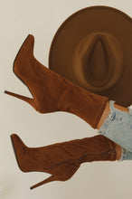 Load image into Gallery viewer, Guilt Trip Heel Ankle Boots - Mocha
