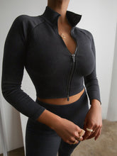 Load image into Gallery viewer, Zip Up Activewear Jacket
