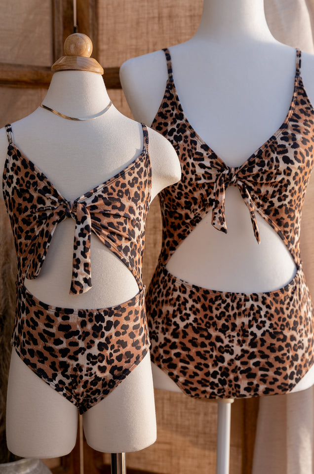 Miss Lola  Leopard One Piece Swimsuit – MISS LOLA