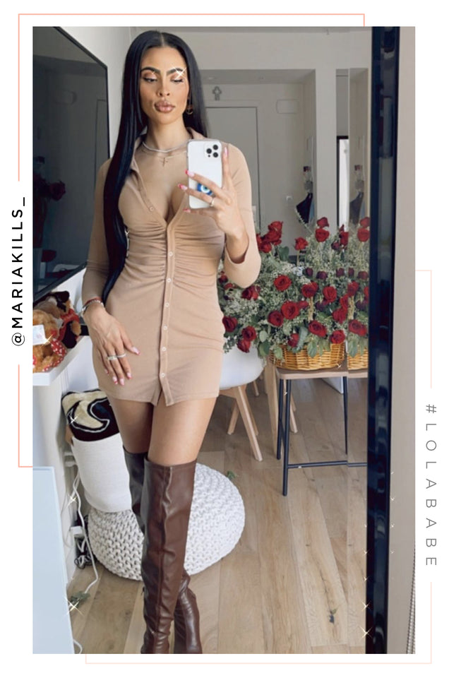 Load image into Gallery viewer, Sultry Touch - Brown PU
