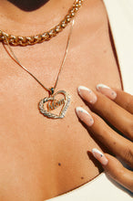 Load image into Gallery viewer, Mom Heart Embellished Necklace
