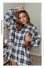 Load image into Gallery viewer, Baily Flannel - Navy
