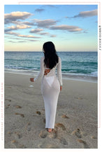 Load image into Gallery viewer, Main Event Knit Maxi Dress - White
