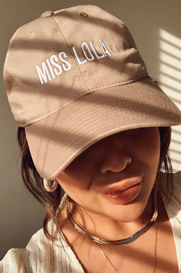 Load image into Gallery viewer, Miss Lola Hat Exclusive Hat - Nude
