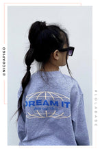 Load image into Gallery viewer, Mini Dream It Crewneck - Grey
