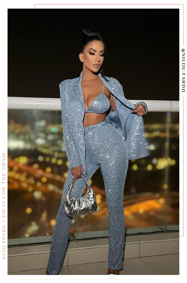 Load image into Gallery viewer, Champagne Wishes Set - Blue
