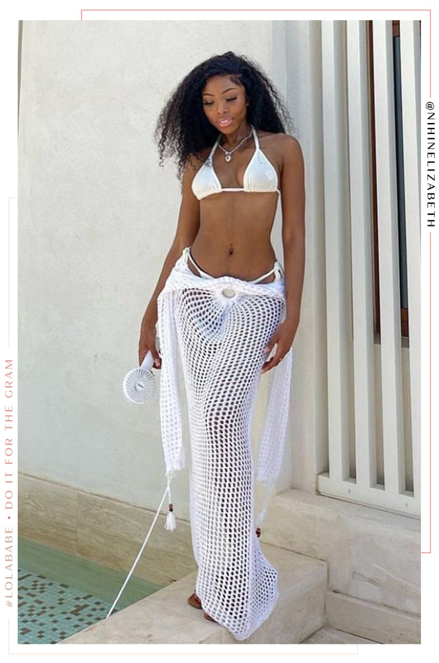 Load image into Gallery viewer, White Coverup Dress
