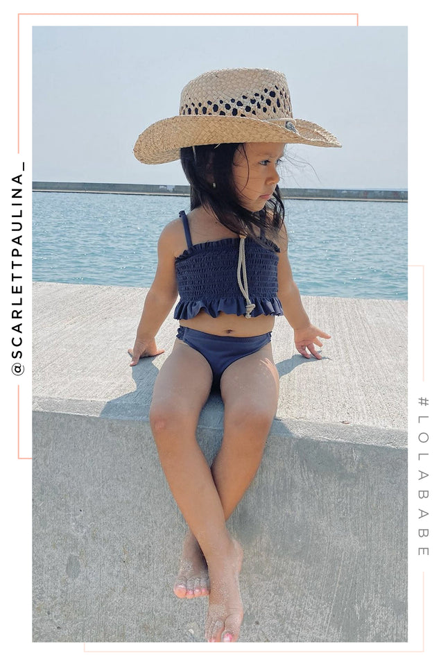 Smocked bathing suit baby hotsell