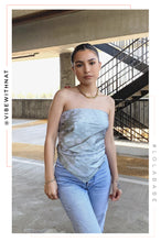 Load image into Gallery viewer, green scarf top
