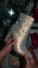 Load and play video in Gallery viewer, Video Of Model Demonstrating Rose Gold Boots
