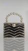 Video Of Black Embellished Caged Bag