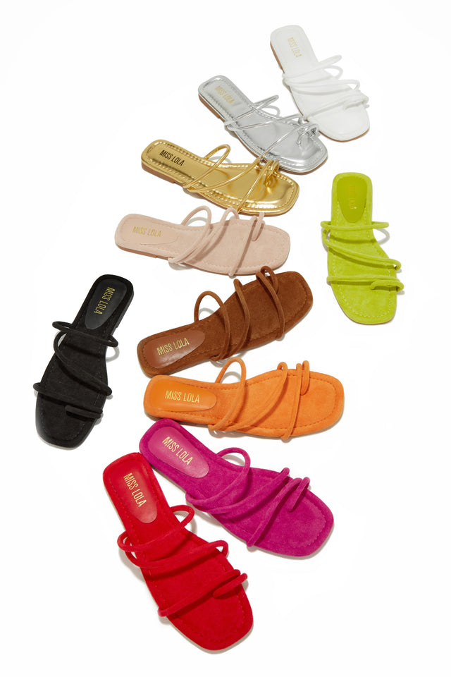 Load image into Gallery viewer, Summer Essentials Slip On Sandals - Gold
