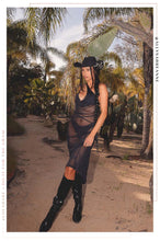 Load image into Gallery viewer, Black Mesh Dress
