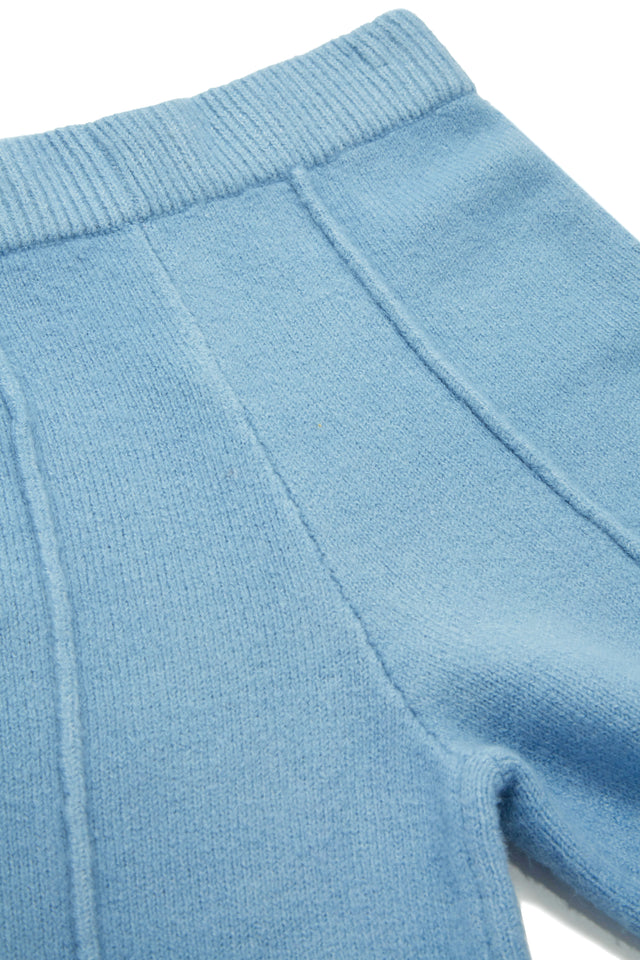 Load image into Gallery viewer, Fabric Shot of Blue Cozy Pants

