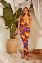 Load image into Gallery viewer, Multi Color Maxi Dress
