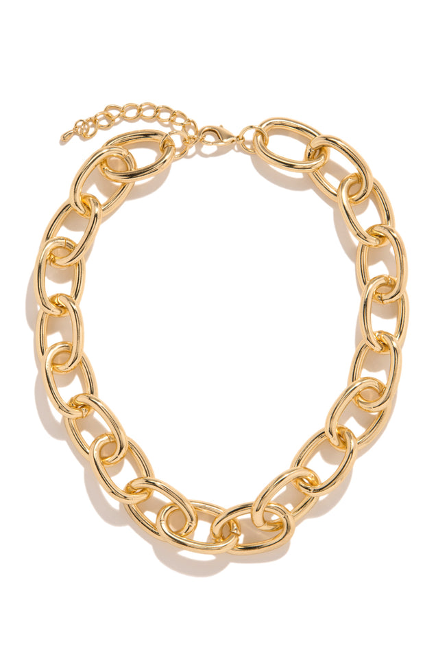 Load image into Gallery viewer, Large Gold Chain Necklace
