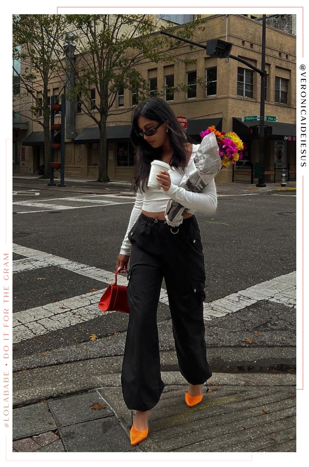 Load image into Gallery viewer, Black Nylon Pant
