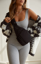 Load image into Gallery viewer, Model Wearing Black Bag
