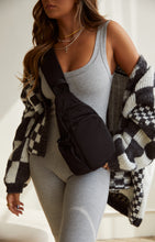 Load image into Gallery viewer, Women Wearing Black Shoulder Bag
