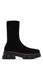 Load image into Gallery viewer, Black Suede Boots 

