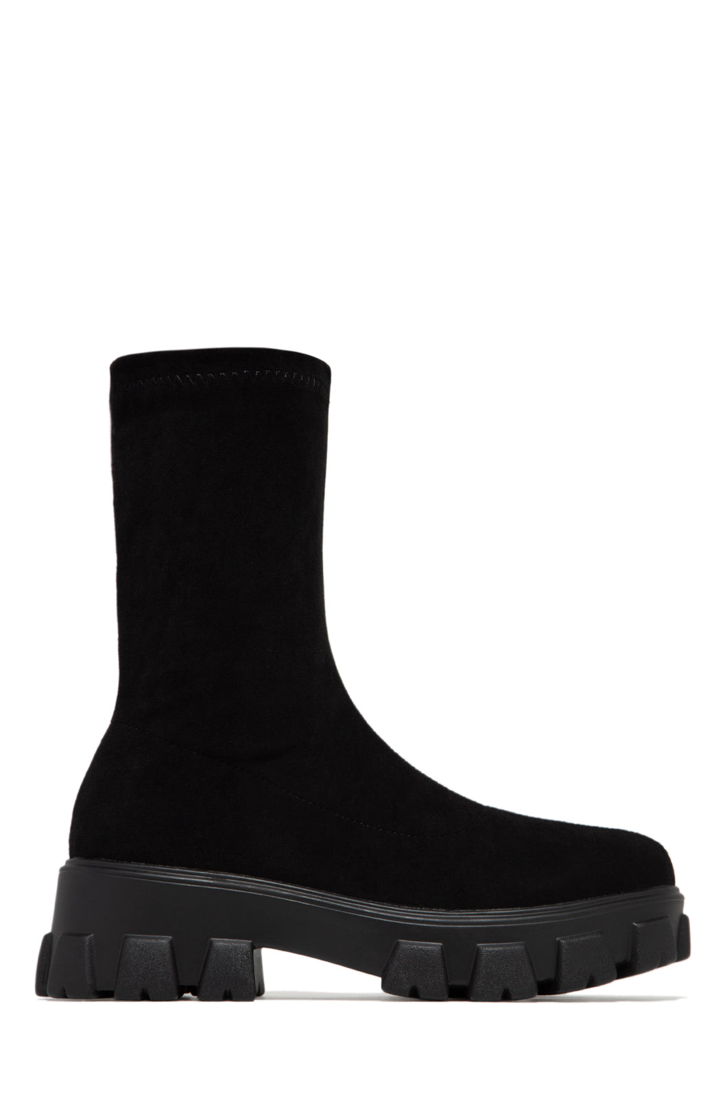 Black Suede Boots 