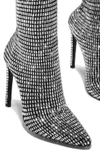 Load image into Gallery viewer, Black Embellished Bootie
