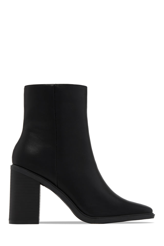 Load image into Gallery viewer, Alette Block Heel Ankle Boots - Black
