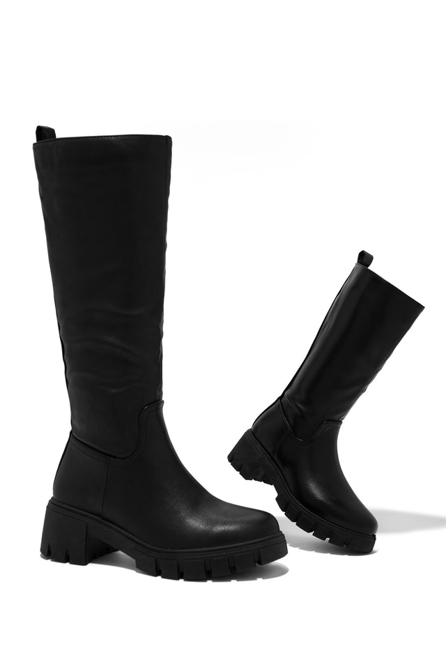 Load image into Gallery viewer, Black Mommy And Me Boot 
