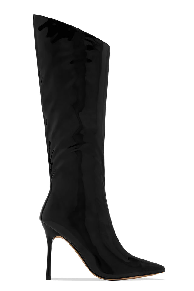 Load image into Gallery viewer, Black Patent boot 
