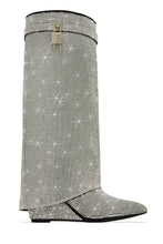 Load image into Gallery viewer, Black Embellished Boots
