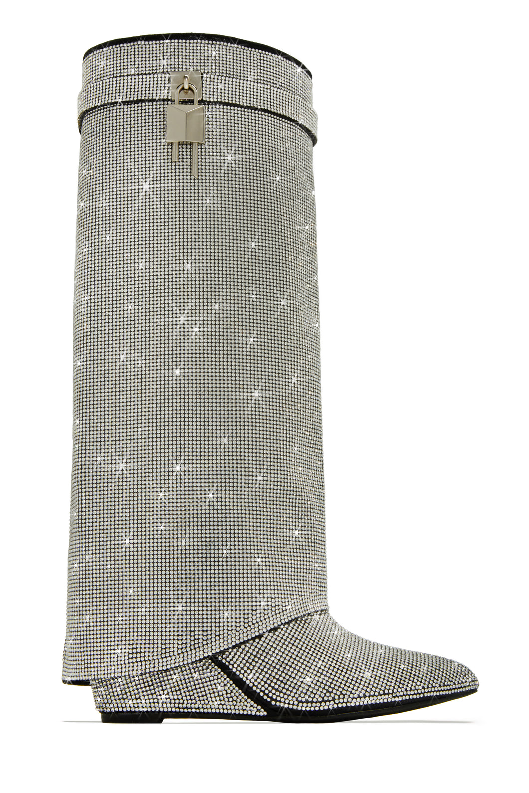 Black Embellished Boots