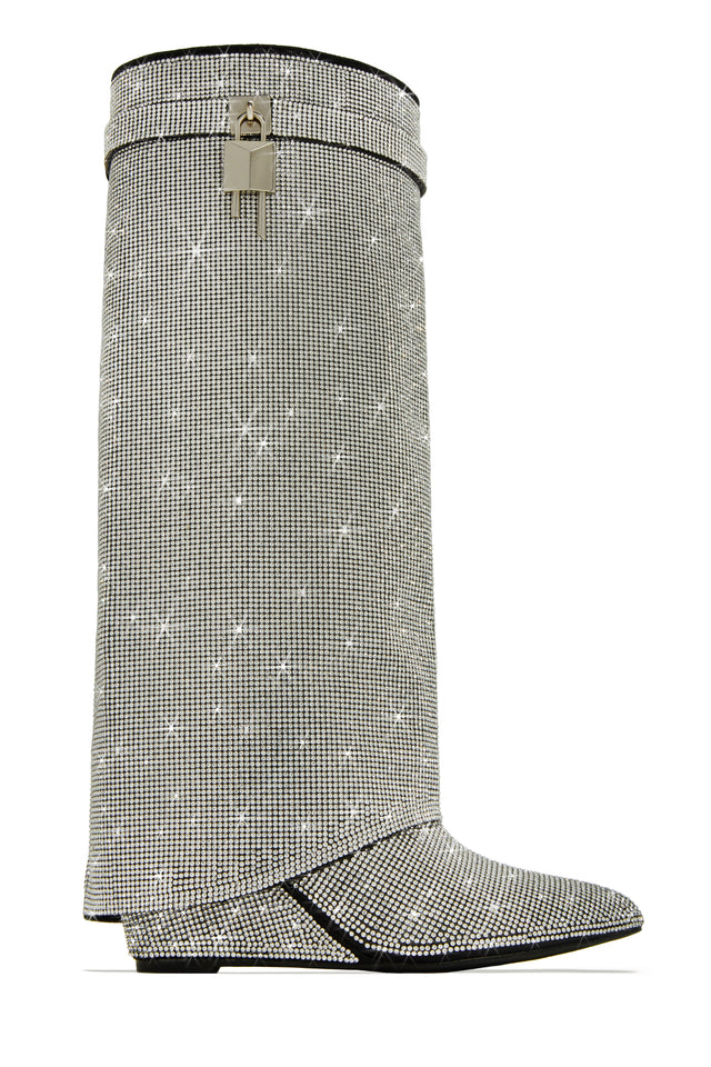 Load image into Gallery viewer, Black Embellished Boots
