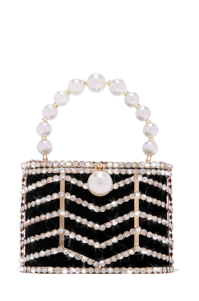 Load image into Gallery viewer, Black Embellished Bag
