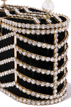 Load image into Gallery viewer, Black Bag With Embellished Details 
