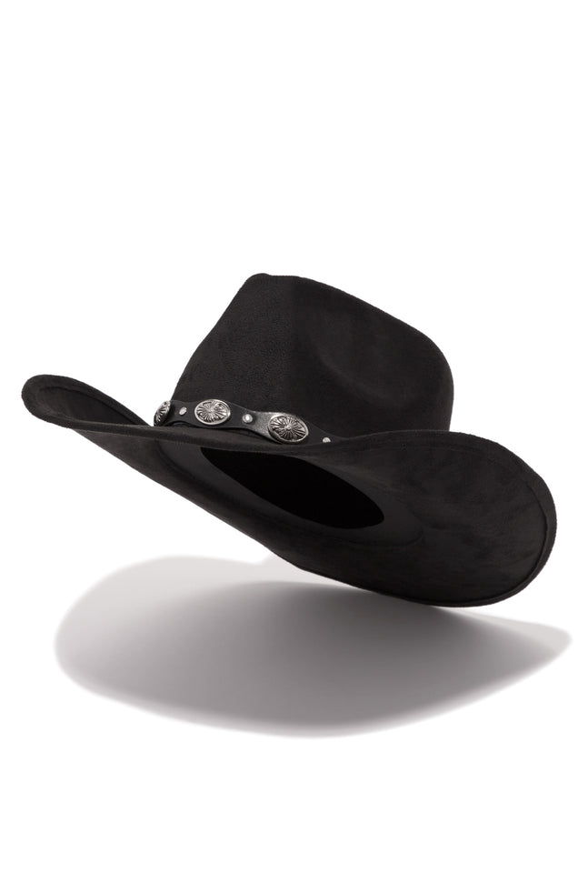 Load image into Gallery viewer, Black Faux Suede Hat
