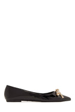 Load image into Gallery viewer, Black Patent Ballet Flats
