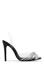 Load image into Gallery viewer, Anya Embellished Pointed Toe Pumps - Silver
