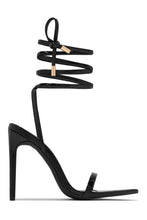 Load image into Gallery viewer, Black Lace Up Heels
