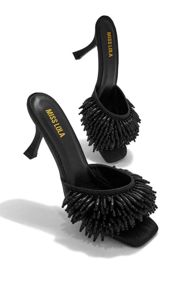 Load image into Gallery viewer, Beaded Resort Mule
